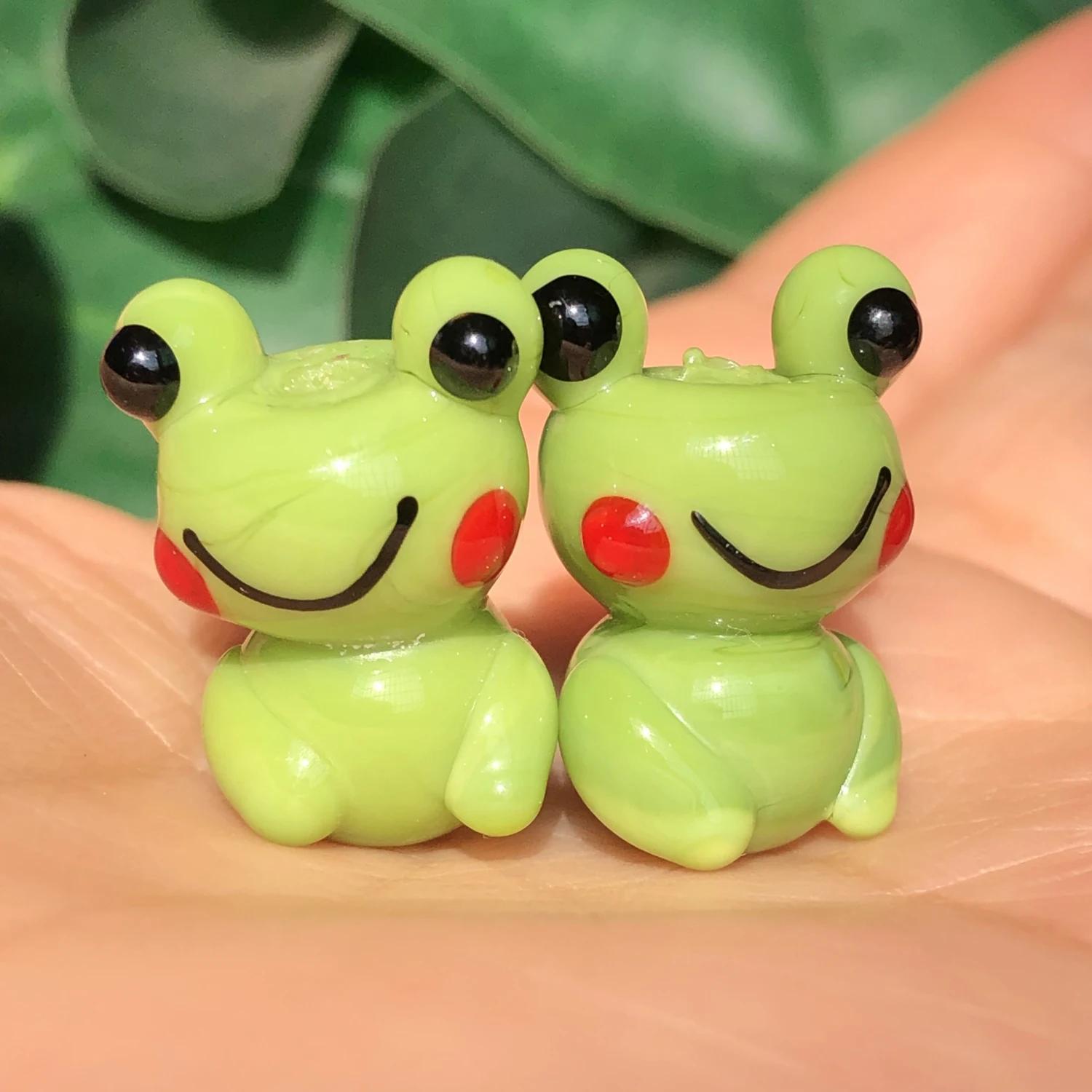 15x22mm Lovely Animals Green Frog Lampwork Glass Beads Handmade Crafts Beads For Jewelry Making DIY Phone Pendant Accessories
15x22mm Lovely Animals Green Frog Lampwork Glass Beads Handmade Crafts Beads For Jewelry Making DIY Phone Pendant Accessories