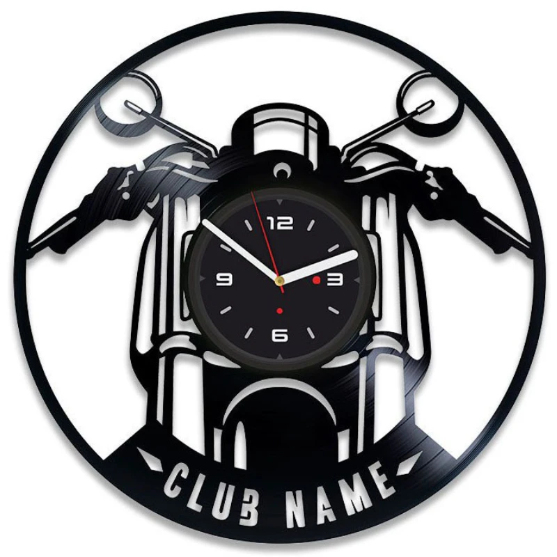 Fashionable and creative vinyl record wall clock Retro motorcycle decorative gifts Creative wall clock Home decorative wall cloc
Fashionable and creative vinyl record wall clock Retro motorcycle decorative gifts Creative wall clock Home decorative wall cloc
