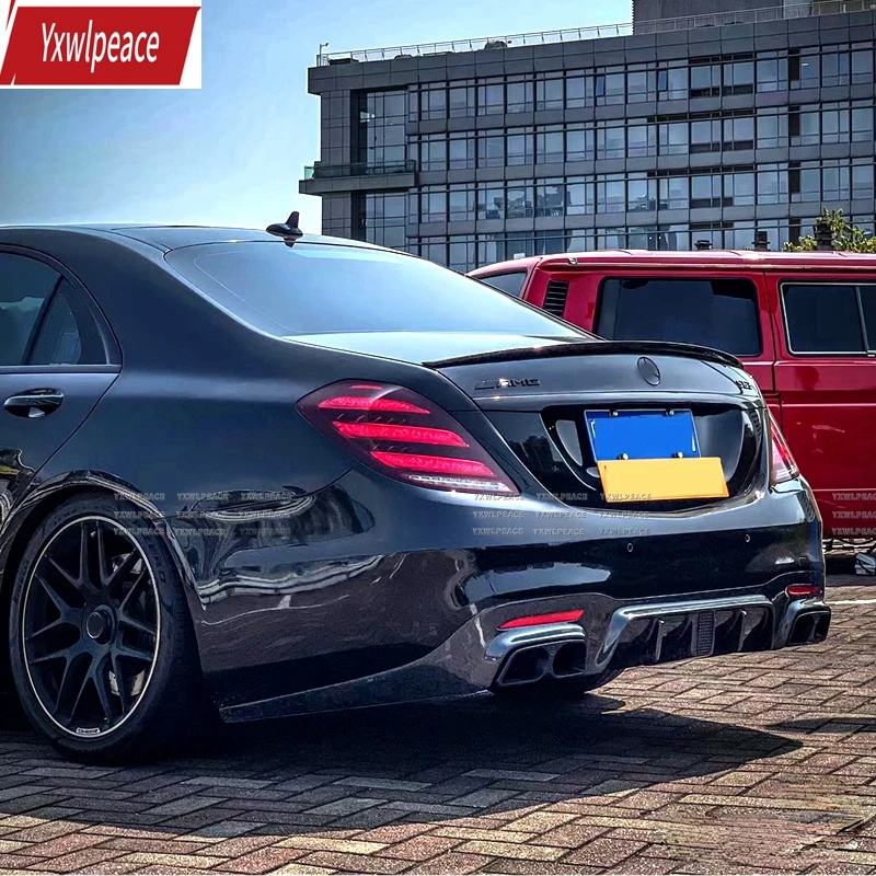 Спойлер для Mercedes W222 2014-2020 S Class S63 ABS, спойлер на заднее крыло багажника S300 S350 S400 S500 S550 S63 4-дверный седан
Спойлер для Mercedes W222 2014-2020 S Class S63 ABS, спойлер на заднее крыло багажника S300 S350 S400 S500 S550 S63 4-дверный седан