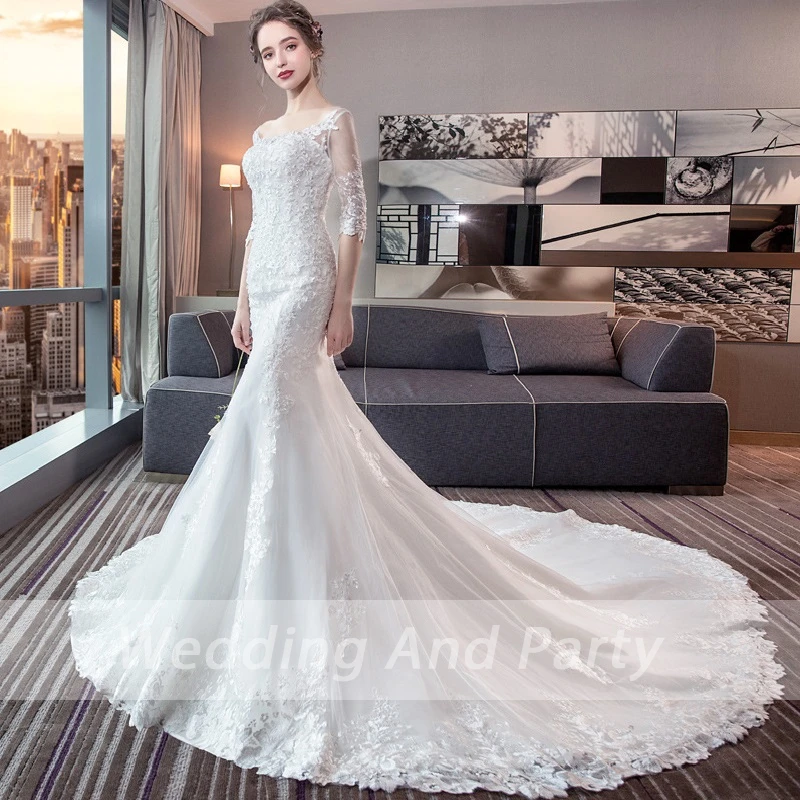 Elgant Mermaid Wedding Dresses V neck sleeveless Vintage lace beading Bridal Wedding Dress
Elgant Mermaid Wedding Dresses V neck sleeveless Vintage lace beading Bridal Wedding Dress