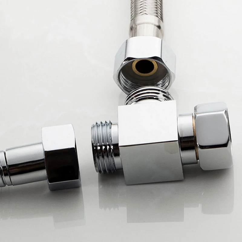 Chrome Diverter Valve Sealing Ring G1/2" Accessories Bathroom Ceramic cartridge Connector Replacement T-adapter
Chrome Diverter Valve Sealing Ring G1/2" Accessories Bathroom Ceramic cartridge Connector Replacement T-adapter
