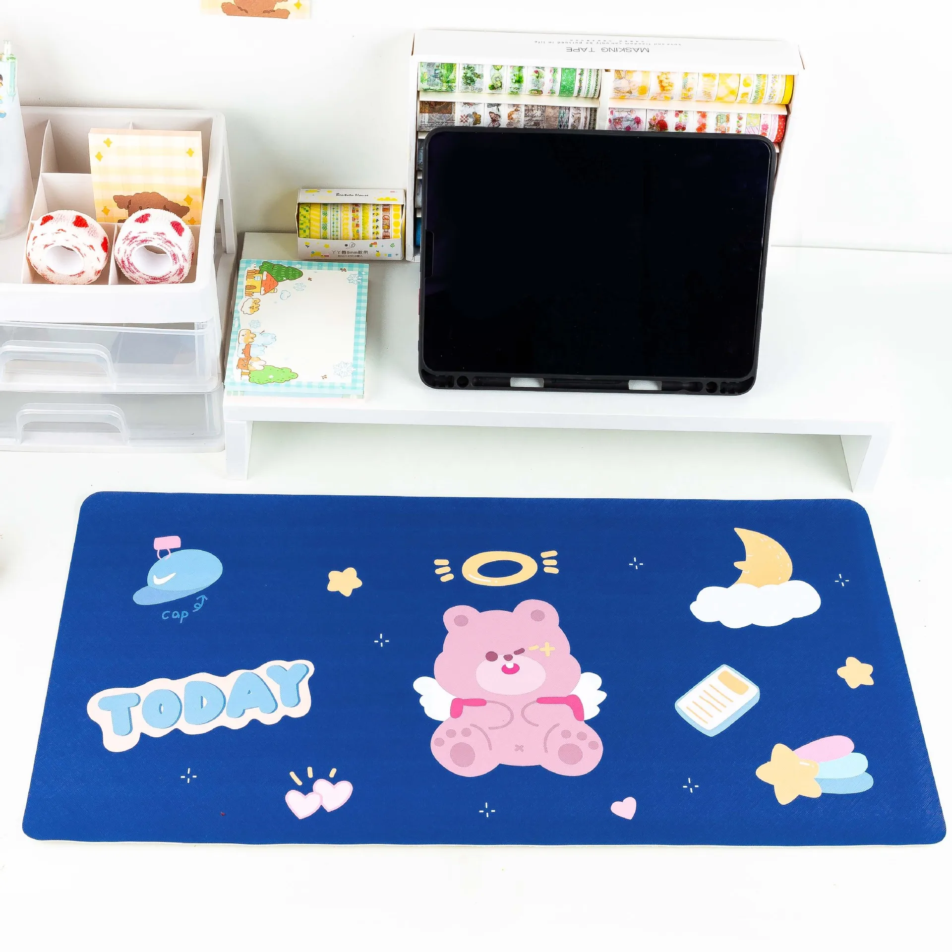 Cute Cartoon Animal Desk Pad Mouse Pad Computer Keyboard Pad Office Desk Pad Home Decor Waterproof and Antiskid
Cute Cartoon Animal Desk Pad Mouse Pad Computer Keyboard Pad Office Desk Pad Home Decor Waterproof and Antiskid
