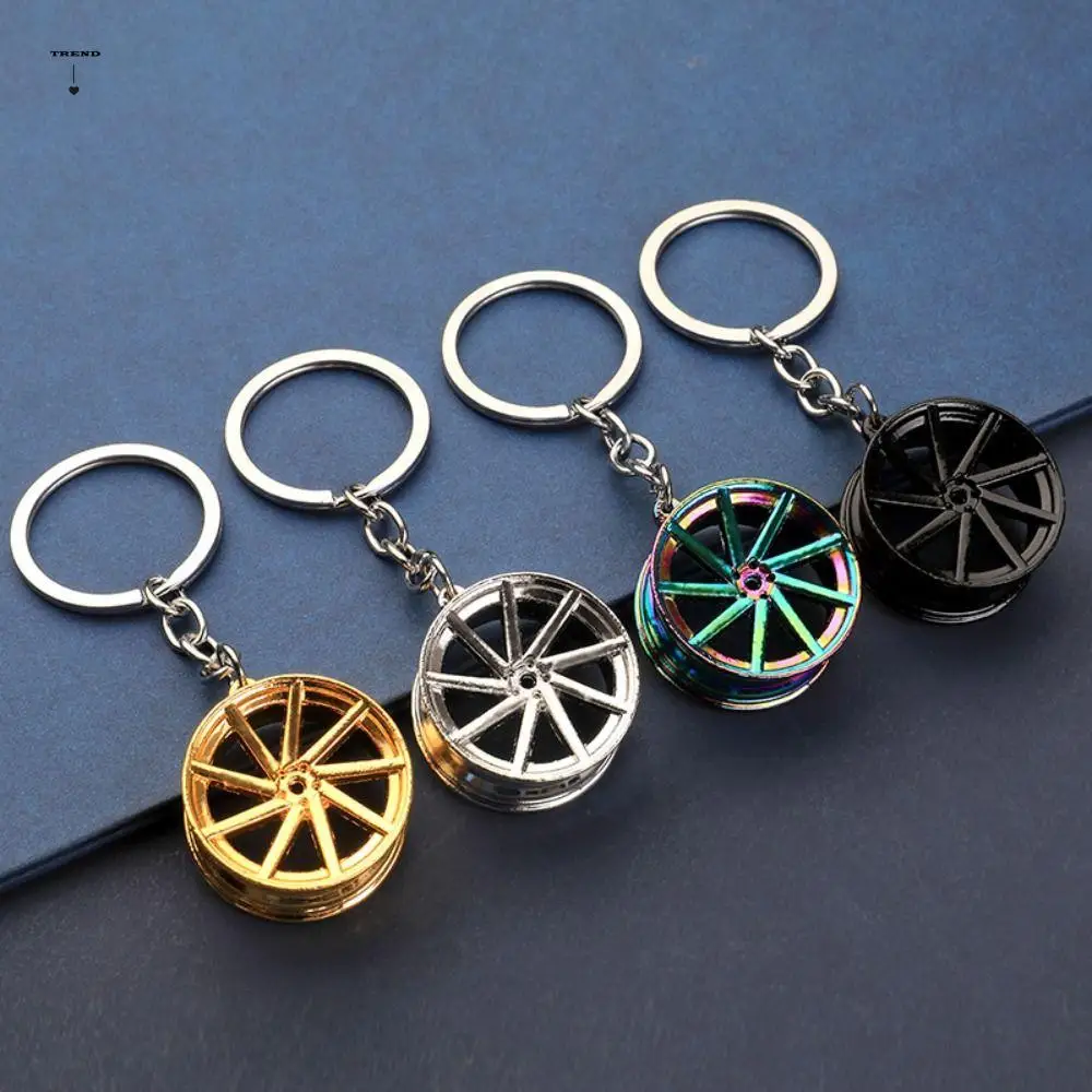 Alloy Car Wheel Keychain Wheel Hub Tire Rim Key Holder
Alloy Car Wheel Keychain Wheel Hub Tire Rim Key Holder