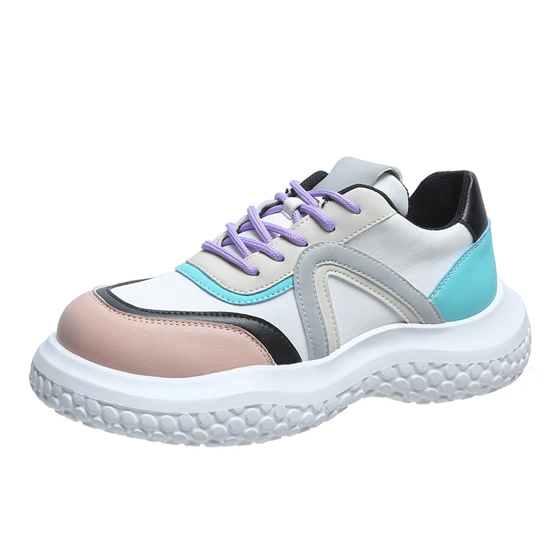 PU Travel Shoes Woman Casual Round Toe Platform Sneakers Women 2022 Spring New Fashion Lace Up Running Shoe Womens Light Sneaker
PU Travel Shoes Woman Casual Round Toe Platform Sneakers Women 2022 Spring New Fashion Lace Up Running Shoe Womens Light Sneaker