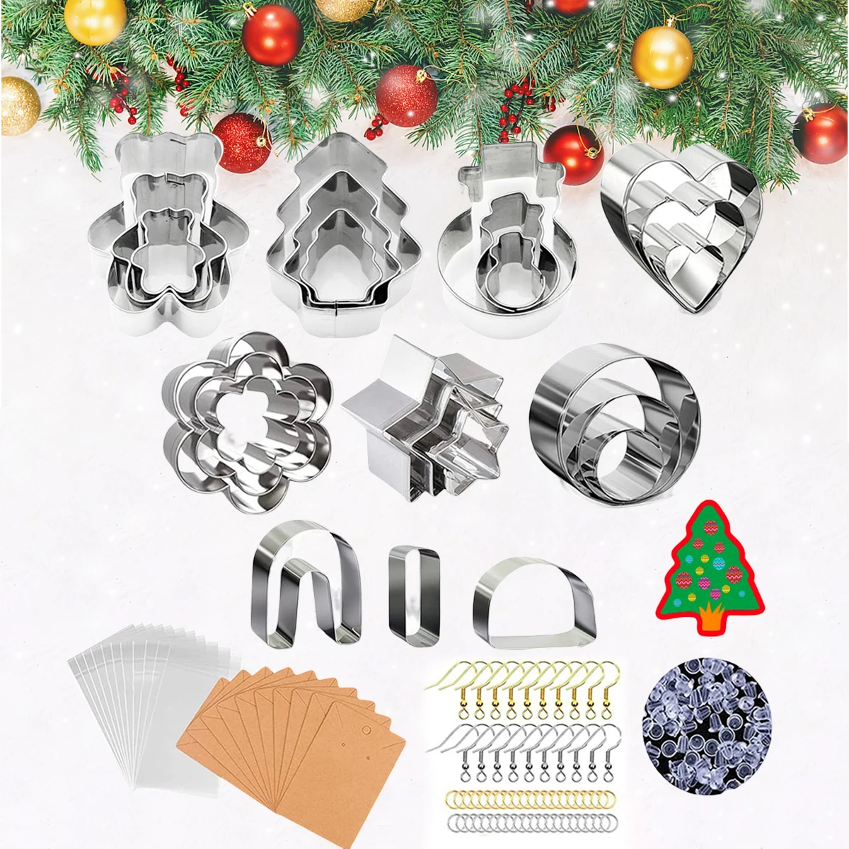 Полимерные глиняные фрезы, набор из нержавеющей стали, многоразовые бриллиантовые серьги с глиной, набор бриллиантов с серьгами
Полимерные глиняные фрезы, набор из нержавеющей стали, многоразовые бриллиантовые серьги с глиной, набор бриллиантов с серьгами