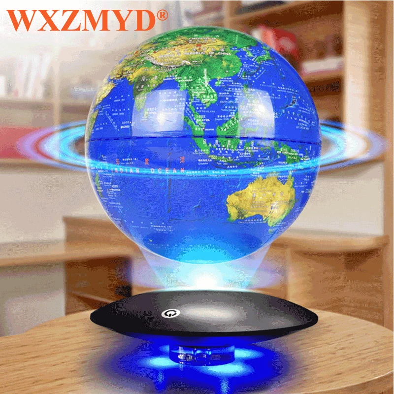 Creativity Magnetic Levitation Globe LED Night Light 6inch Globe Lamp Rotating Floating Lamp For Office Home Beedroom Decor Gift
Creativity Magnetic Levitation Globe LED Night Light 6inch Globe Lamp Rotating Floating Lamp For Office Home Beedroom Decor Gift