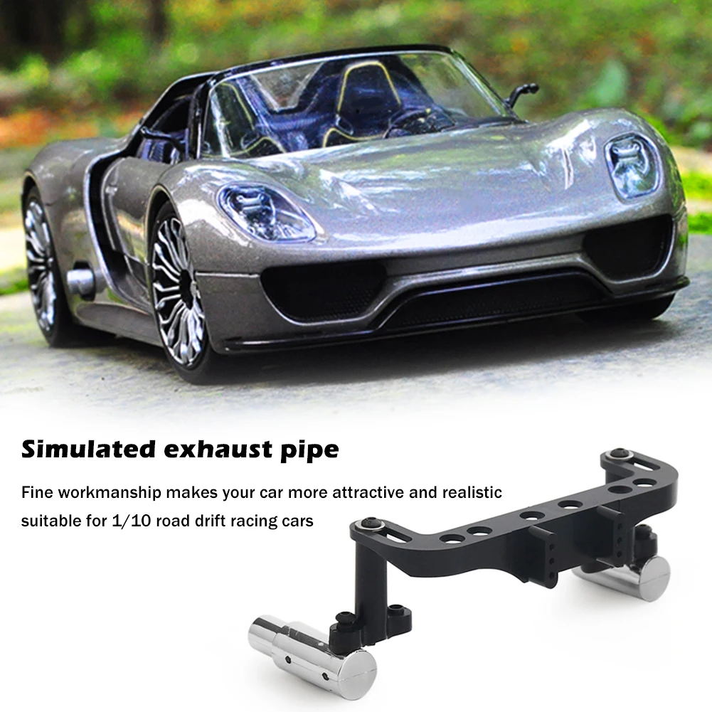 Выхлопная труба, модель номерного кронштейна, комплект для 1/10 гоночных автомобилей на радиоуправлении SCX10, удобная установка и разборка
Выхлопная труба, модель номерного кронштейна, комплект для 1/10 гоночных автомобилей на радиоуправлении SCX10, удобная установка и разборка