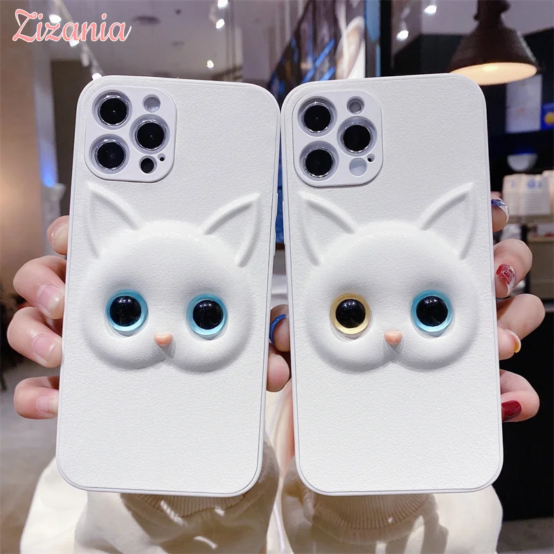 Cute Fashion White Cortex Cat Pupil Amber Eyes Phone Case For HUAWEI P20 P30 P40 P50 Mate20 Mate30 Mate40 Pro + Cover Lovely
Cute Fashion White Cortex Cat Pupil Amber Eyes Phone Case For HUAWEI P20 P30 P40 P50 Mate20 Mate30 Mate40 Pro + Cover Lovely