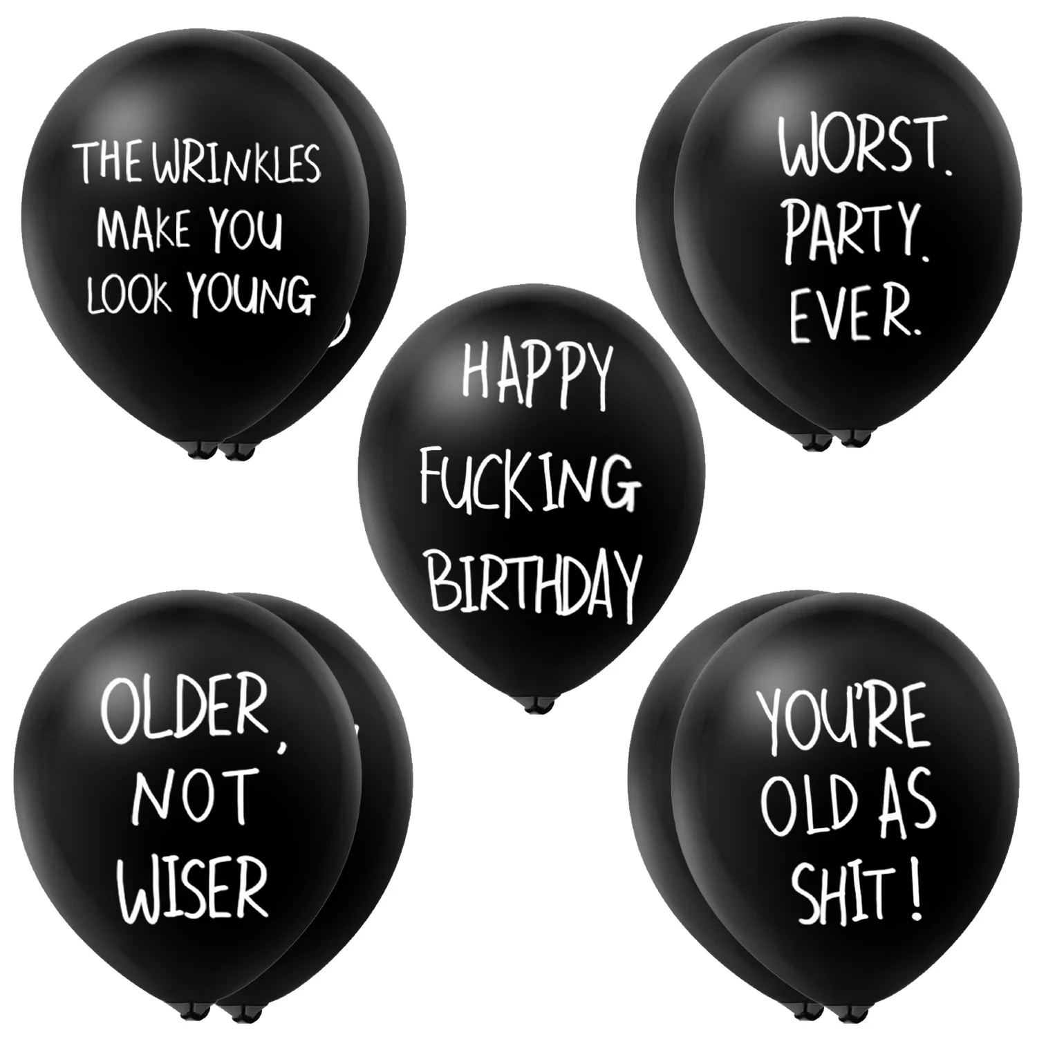 20Pcs Abusive Balloons You are Old Age As Latex Ballon Birthday Supplies Happy Birthday for Men Funny Party Decoration
20Pcs Abusive Balloons You are Old Age As Latex Ballon Birthday Supplies Happy Birthday for Men Funny Party Decoration