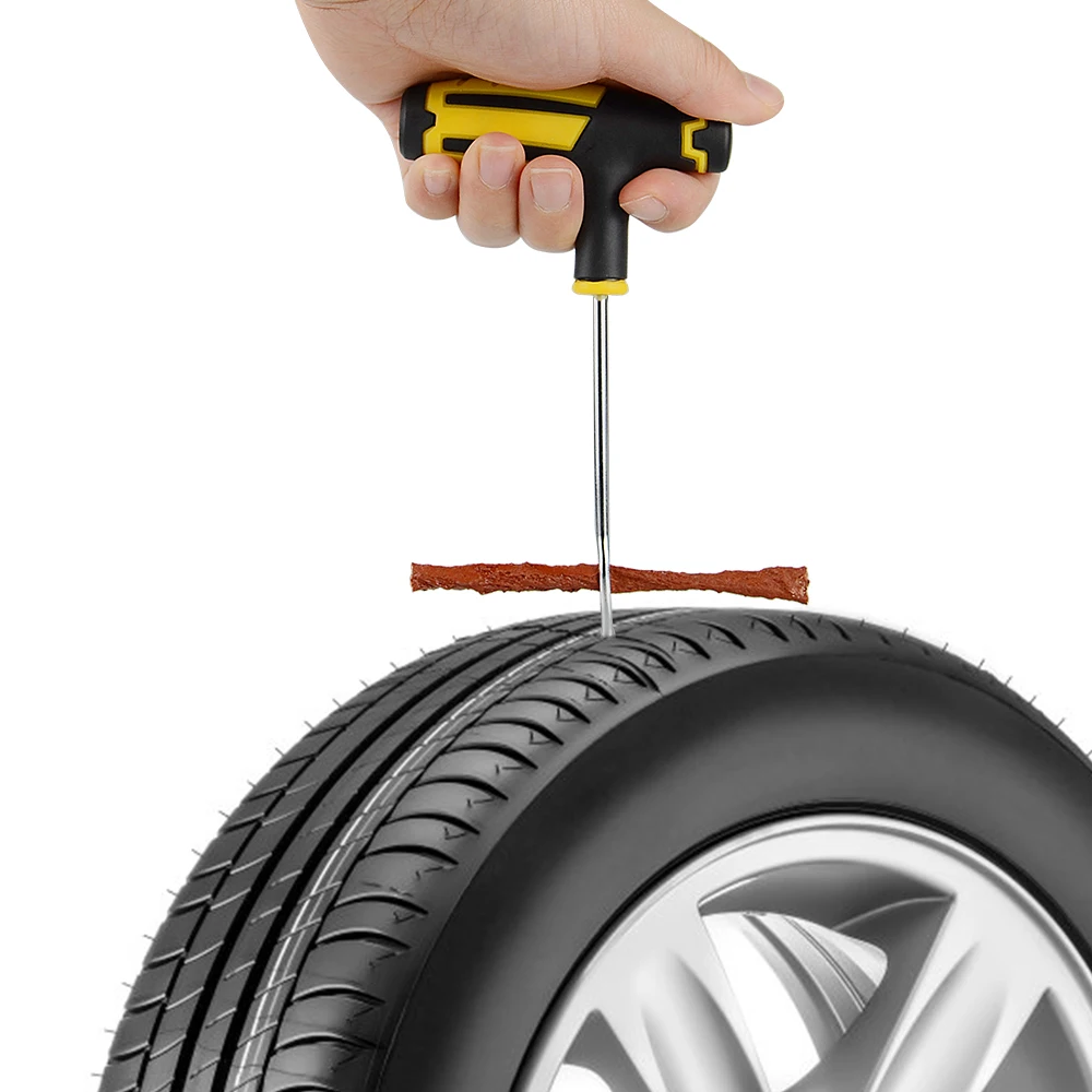 Car Tire Repair Tool Motorcycle Tubeless Tyre Wheels Tire Repair Kit Studding Tool Set Puncture Plug Garage Tools Rubber Strip
Car Tire Repair Tool Motorcycle Tubeless Tyre Wheels Tire Repair Kit Studding Tool Set Puncture Plug Garage Tools Rubber Strip