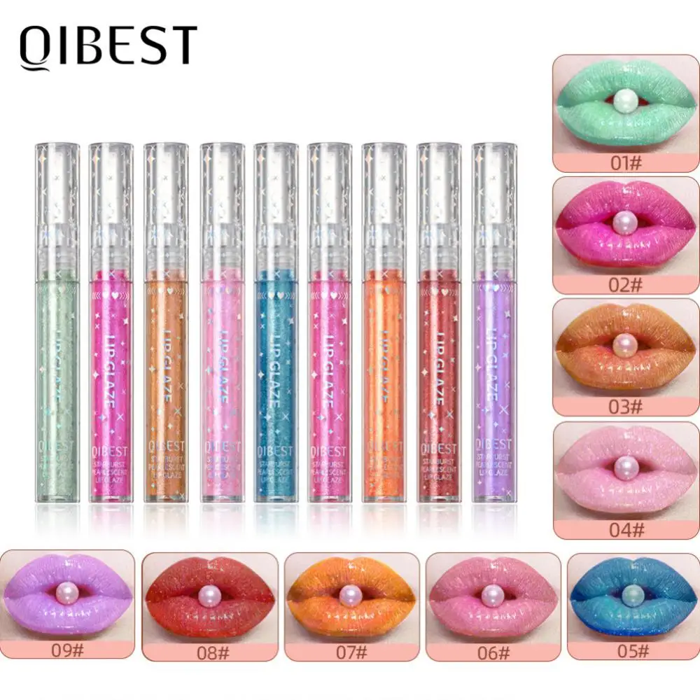 Waterproof Non-stick Cup Mermaid Lip Glaze 9 Colors Moisturizing Shimmer Shiny Lipgloss Colorful Liquid Lipstick Lips Makeup
Waterproof Non-stick Cup Mermaid Lip Glaze 9 Colors Moisturizing Shimmer Shiny Lipgloss Colorful Liquid Lipstick Lips Makeup