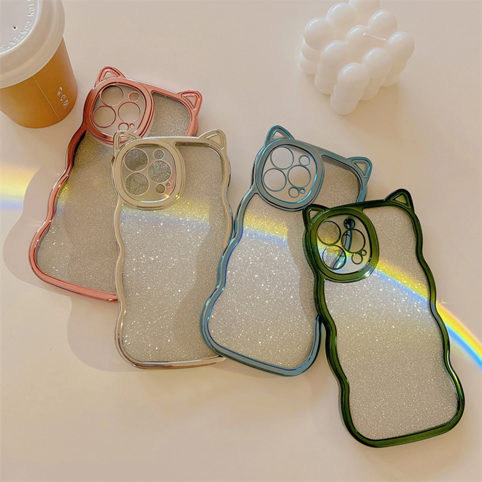 Electroplated Clear Glitter Case for iPhone 14 Pro Max Soft Cute Phone Case Anti Yellowing Phone Cover for iPhone 14 Plus Funda
Electroplated Clear Glitter Case for iPhone 14 Pro Max Soft Cute Phone Case Anti Yellowing Phone Cover for iPhone 14 Plus Funda