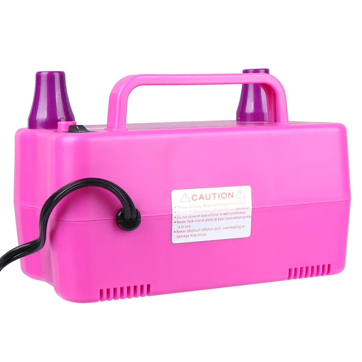 1PC Portable Double Dual Nozzle Electric Balloon Air Pump Inflator for Decoration Birthday Wedding
1PC Portable Double Dual Nozzle Electric Balloon Air Pump Inflator for Decoration Birthday Wedding