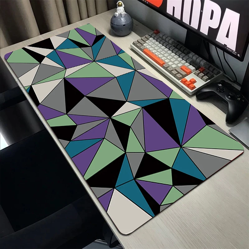 

Large Mouse Pad Geometric Mousepad XXL Computer Gamer Desk Mats Moused Pad Notebook Office Carpet Waterproof Mats 500x1000mm