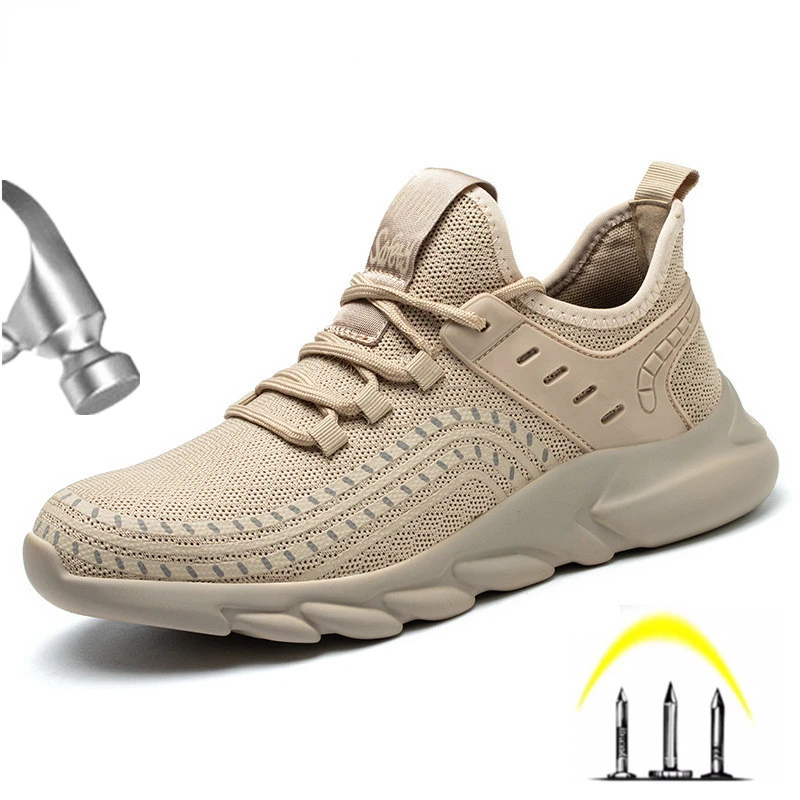 Work Sneakers Lightweight Men Work Shoes Safety Boots Anti-puncture Work Boots Men Anti-smash Industrial Shoes Big Size 49 50
Work Sneakers Lightweight Men Work Shoes Safety Boots Anti-puncture Work Boots Men Anti-smash Industrial Shoes Big Size 49 50