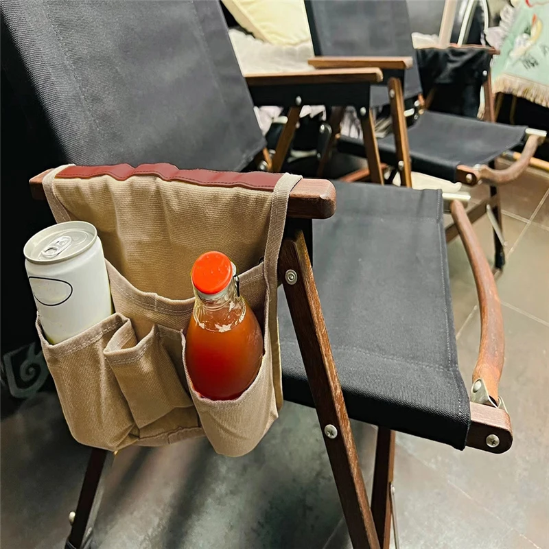 Camping Chair Armrest Storage Bag Canvas Folding Chair Organizer Side Pocket Pouch Bag for Outdoor Camping Picnic Fishing Bag
Camping Chair Armrest Storage Bag Canvas Folding Chair Organizer Side Pocket Pouch Bag for Outdoor Camping Picnic Fishing Bag