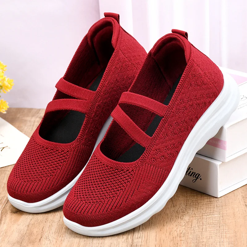 2022 Spring New Flying Woven Mesh Breathable Women's Shoes Soft Bottom Non-slip Flat Shoes Shallow Mouth Set Foot Single Shoes
2022 Spring New Flying Woven Mesh Breathable Women's Shoes Soft Bottom Non-slip Flat Shoes Shallow Mouth Set Foot Single Shoes