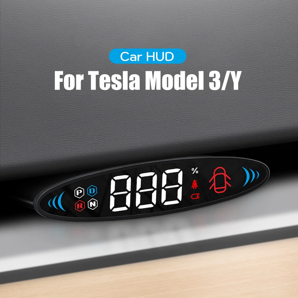 For Tesla Model 3/Y 2019-2023 HUD Mini Hidden Head Up Display Embedded Design LCD Display HD Speedometer Easy Installation
For Tesla Model 3/Y 2019-2023 HUD Mini Hidden Head Up Display Embedded Design LCD Display HD Speedometer Easy Installation