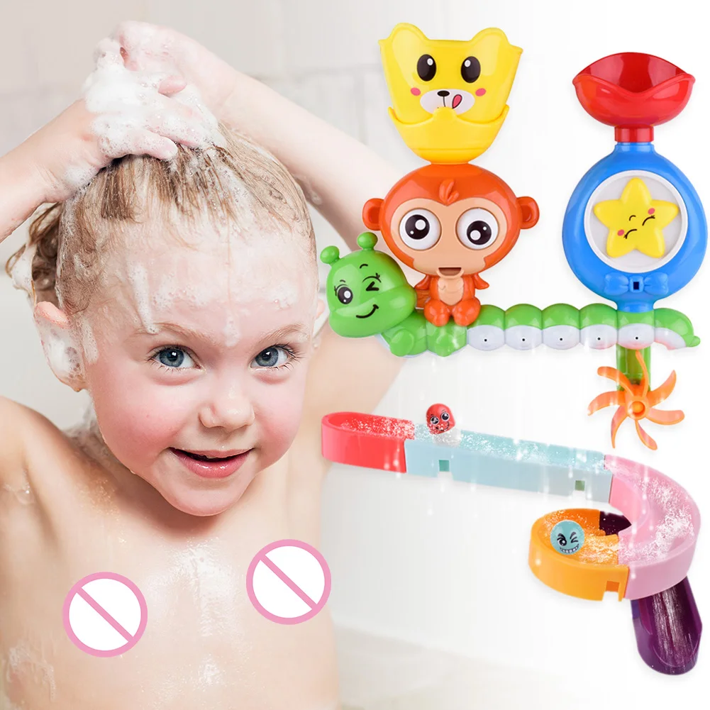 Children Kid Bath Toy Water Play Shower Sprinkler Wall Sunction Educational Game Bright Colour Lovely and Vivid Funny
Children Kid Bath Toy Water Play Shower Sprinkler Wall Sunction Educational Game Bright Colour Lovely and Vivid Funny