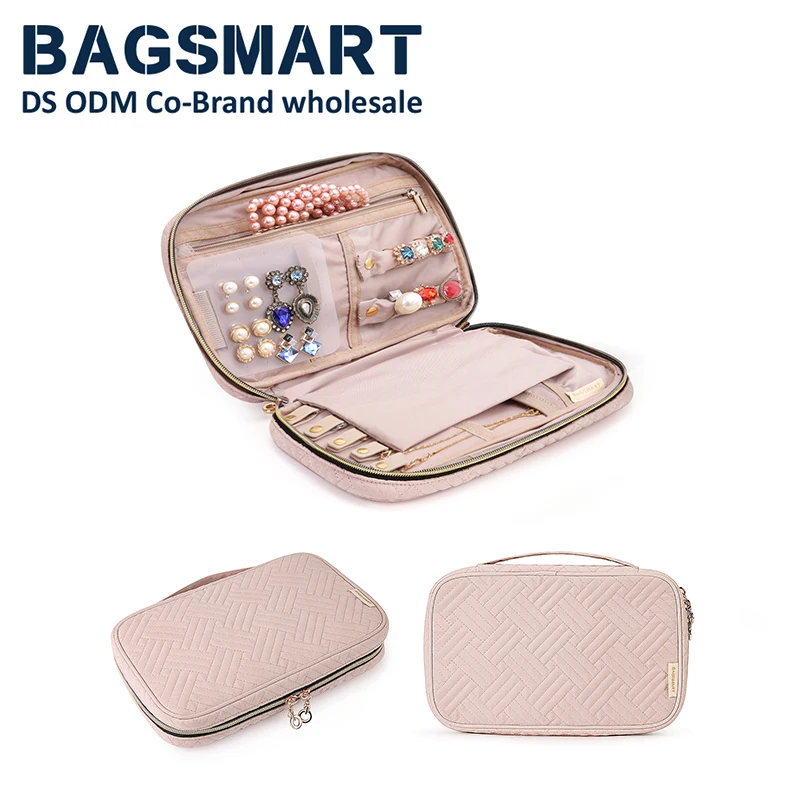 BAGSMART 30 Pcs Wholesale Jewelry Organizer Case for Women Waterproof Travel Jewelry Storage Bag for Necklaces Earrings Holder
BAGSMART 30 Pcs Wholesale Jewelry Organizer Case for Women Waterproof Travel Jewelry Storage Bag for Necklaces Earrings Holder