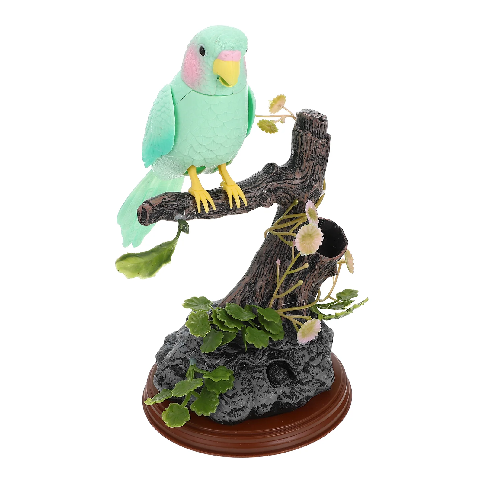 

Parrot Toy Recording Talking Electronic Bird Animal Repeating Record Pet Electric Speaking Parrots Birds Repeat Figurine Model