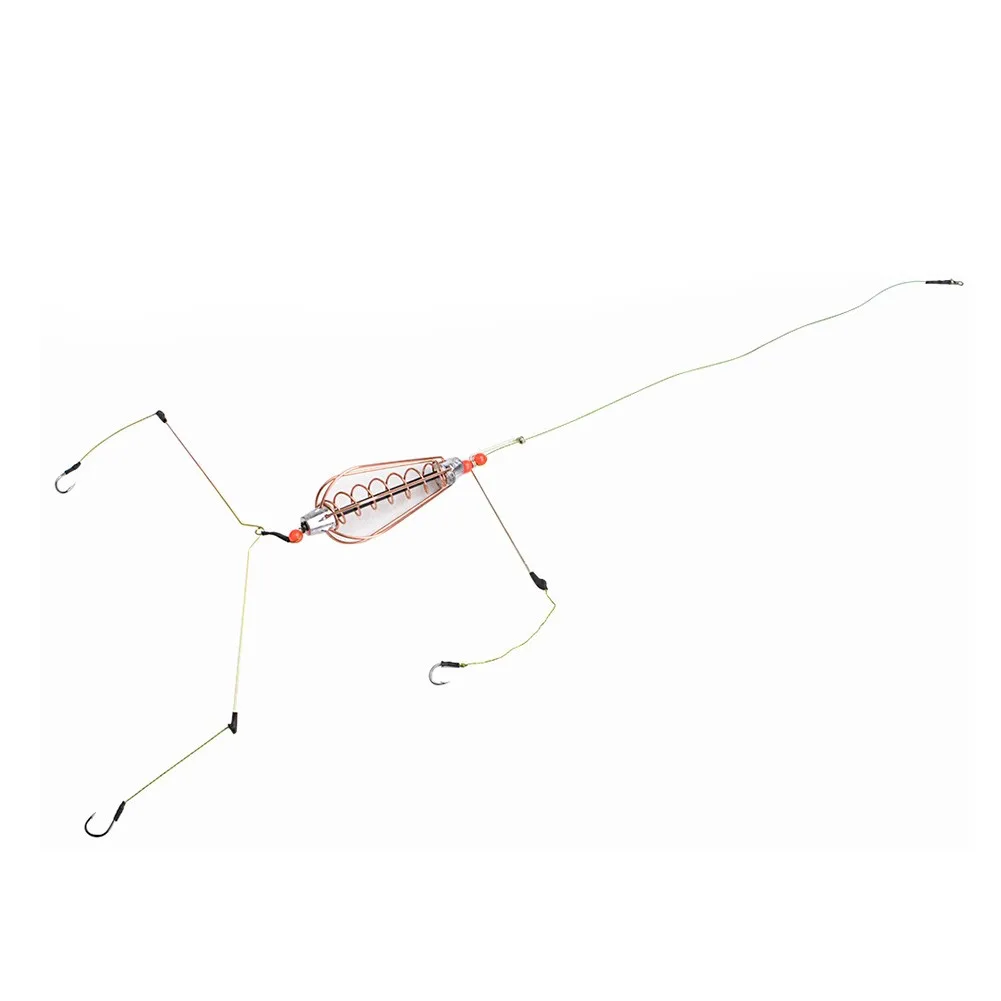 Useful Durable New Fishing Baits Cage Feeder 7*9*15mm 1pcs Bait Holder Hook High Carbon Steel + Stainless Steel
Useful Durable New Fishing Baits Cage Feeder 7*9*15mm 1pcs Bait Holder Hook High Carbon Steel + Stainless Steel