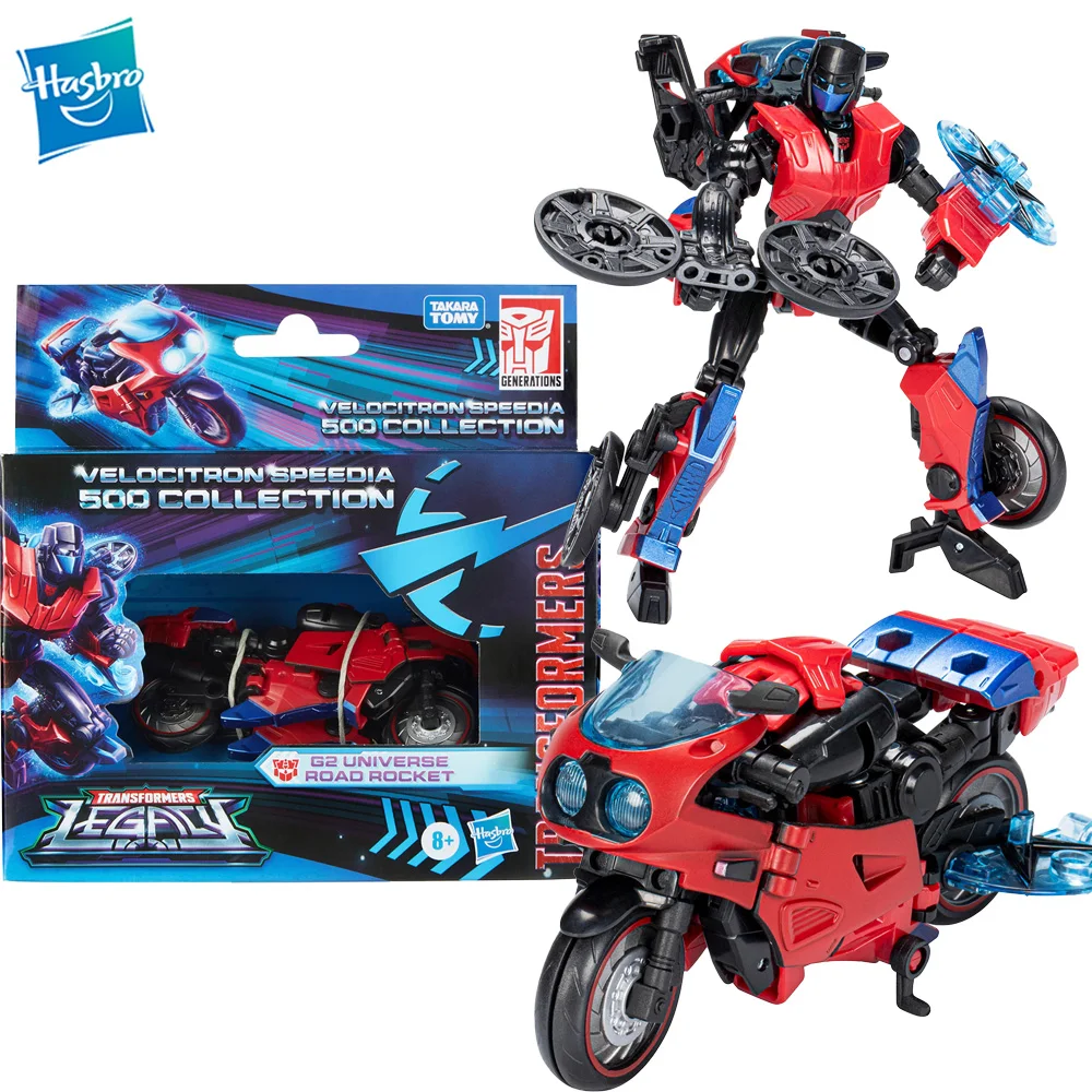 

[In Stock] Hasbro Transformers Legacy Road Rocket Velocitron Speedia 500 Collection Deluxe G2 Universe Action Figure Model Toys