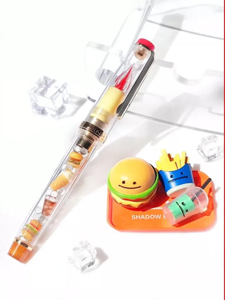 Стеклянная ручка Jinhao 82, ручная работа, серия «День детей», плавное письмо, ручка для каллиграфии
Стеклянная ручка Jinhao 82, ручная работа, серия «День детей», плавное письмо, ручка для каллиграфии