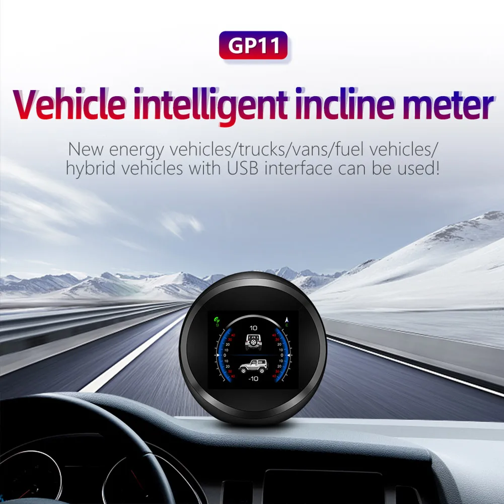 1.6 Inch HD Car Incline Meter Universal Car GPS Head-up Display Smart Digital Time Altitude Speedometer Auto Part For All Car
1.6 Inch HD Car Incline Meter Universal Car GPS Head-up Display Smart Digital Time Altitude Speedometer Auto Part For All Car