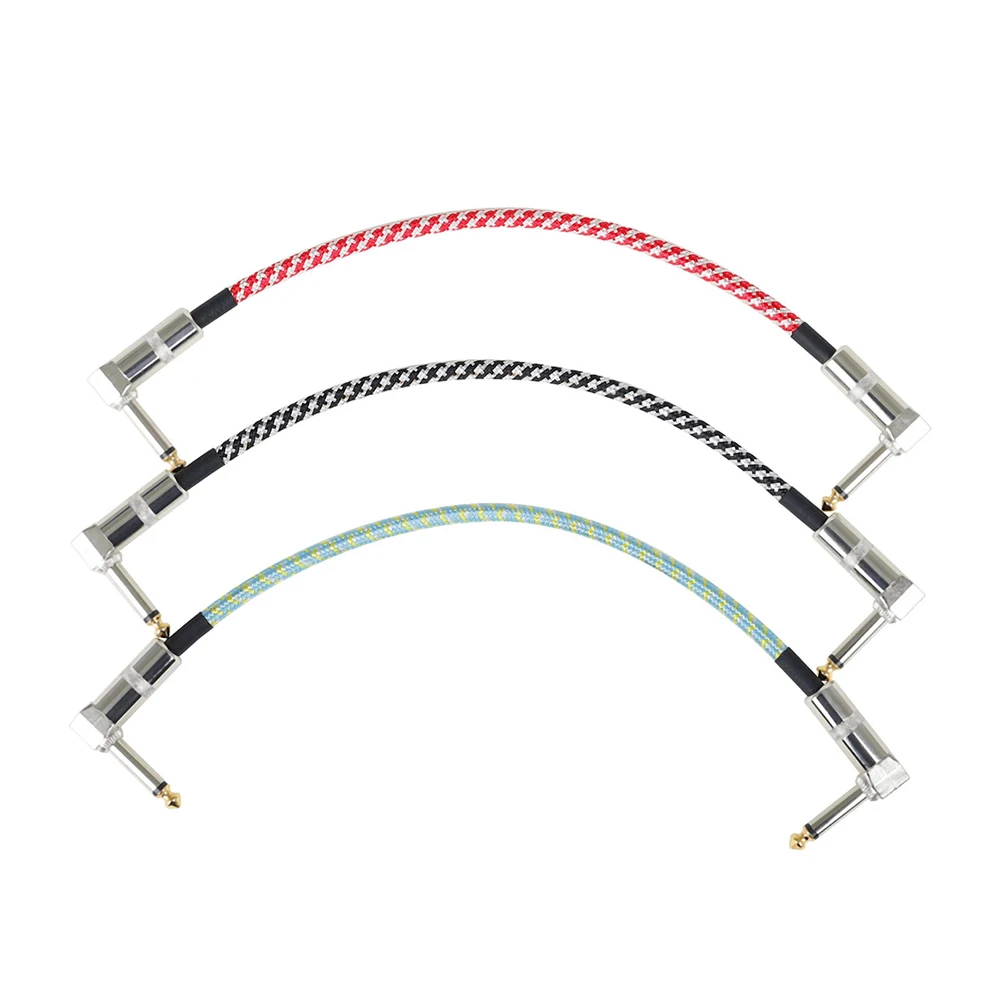 3 PCS Electric Guitar Cable Straight to Right Angle Wire Cord 6.5mm Denoise Cable for Guitar Effects Bass Utility Accessory
3 PCS Electric Guitar Cable Straight to Right Angle Wire Cord 6.5mm Denoise Cable for Guitar Effects Bass Utility Accessory