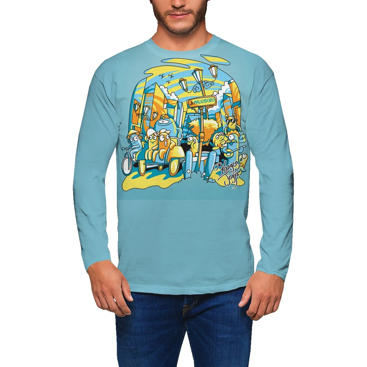 American street retro long-sleeved t-shirt men's spring and autumn tide brand hip-hop oversize top loose white bottoming shirt 
American street retro long-sleeved t-shirt men's spring and autumn tide brand hip-hop oversize top loose white bottoming shirt