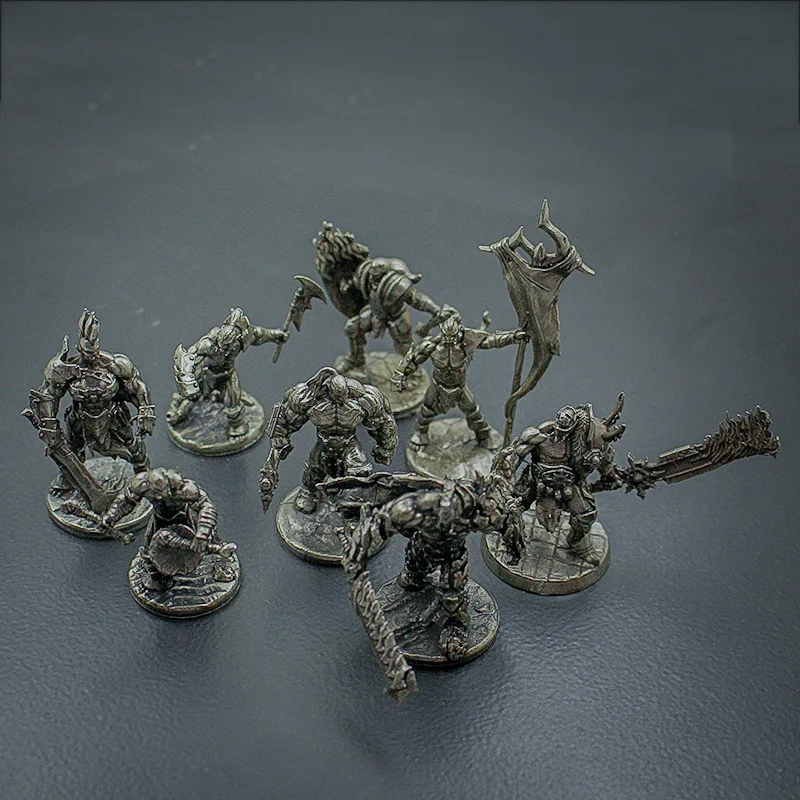 5pcs Retro Bronze Barbarian Tribal Warrior Soldier Man Model Hand-made Board Game Chess Warrior Ornaments Figurines
5pcs Retro Bronze Barbarian Tribal Warrior Soldier Man Model Hand-made Board Game Chess Warrior Ornaments Figurines
