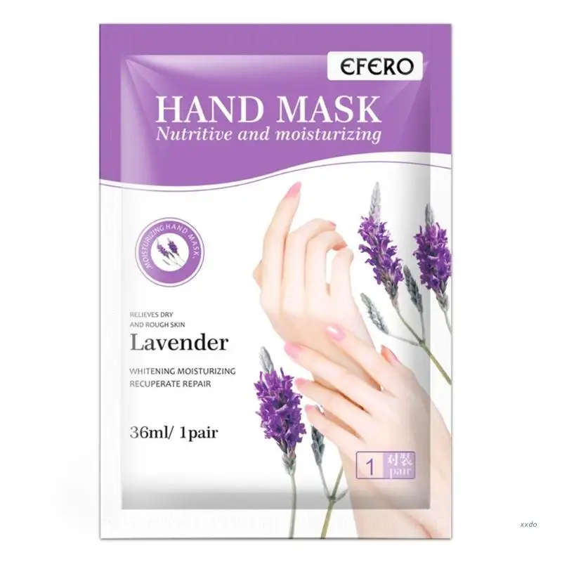 Лавандовая маска для рук увлажняющие перчатки для восстановления кожи рук Уход за сухими руками удаление омертвевшей кожи 
Лавандовая маска для рук увлажняющие перчатки для восстановления кожи рук Уход за сухими руками удаление омертвевшей кожи