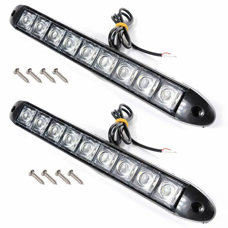 Flexible 9 LED Car Light Bar Strip Tail Turn Signal Tail Rear Brake Stop Bulb Lamp Brake Light Running Lights Fog Lamp
Flexible 9 LED Car Light Bar Strip Tail Turn Signal Tail Rear Brake Stop Bulb Lamp Brake Light Running Lights Fog Lamp