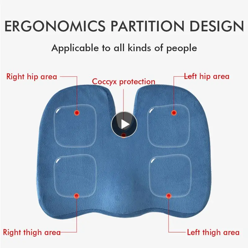 Multifunction Butt Pillow Massage Chair Seat Cushion Nice Buttocks Hip Push Up Orthopedic Pillow Home Car Office Seat Cushion
Multifunction Butt Pillow Massage Chair Seat Cushion Nice Buttocks Hip Push Up Orthopedic Pillow Home Car Office Seat Cushion