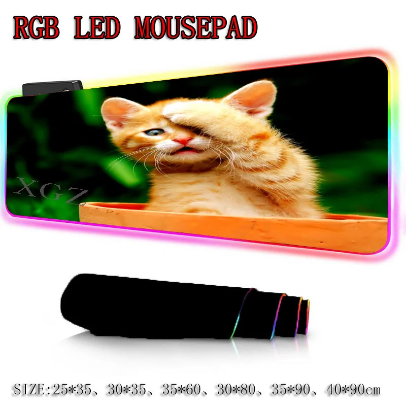 XGZ Animal Cute Cup Cover Your Eyes Cat Large Gaming RGB Mouse Pad Lock Edge Office Computer Keyboard Mat Rubber Non-slip Xxl
XGZ Animal Cute Cup Cover Your Eyes Cat Large Gaming RGB Mouse Pad Lock Edge Office Computer Keyboard Mat Rubber Non-slip Xxl