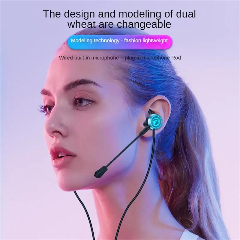 2023 New GM4 In Ear Game Earphones Stereo Dual Microphone Professional Esports Earphones Universal TYPE-C Straight Plug Earphone
2023 New GM4 In Ear Game Earphones Stereo Dual Microphone Professional Esports Earphones Universal TYPE-C Straight Plug Earphone