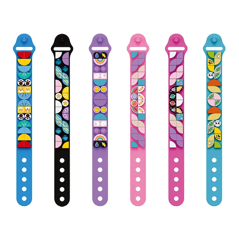 DIY Building Blocks Bracelet Toy Small Particle Fun Silicone Wristband Cartoon Children Student Gift EDC Dots Brick for Kid Girl
DIY Building Blocks Bracelet Toy Small Particle Fun Silicone Wristband Cartoon Children Student Gift EDC Dots Brick for Kid Girl