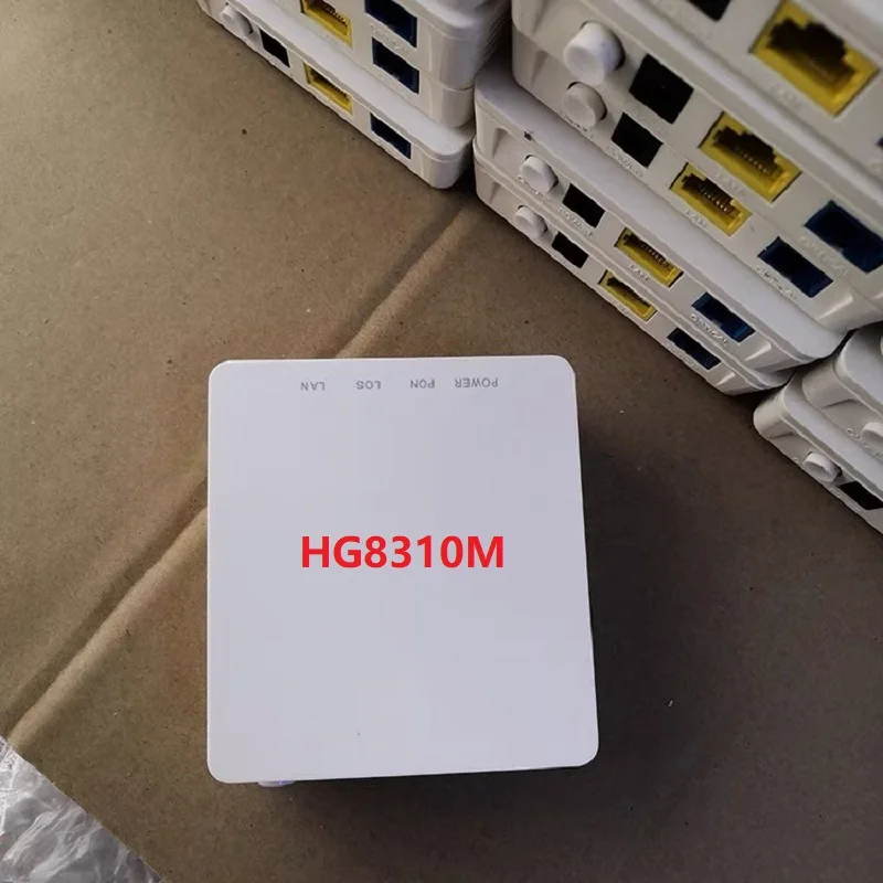 100% оригинальный новый модем HG8310M GPON FTTH ONU ONT 1GE с интерфейсом прошивки LAN, английский без коробки и адаптера питания
100% оригинальный новый модем HG8310M GPON FTTH ONU ONT 1GE с интерфейсом прошивки LAN, английский без коробки и адаптера питания