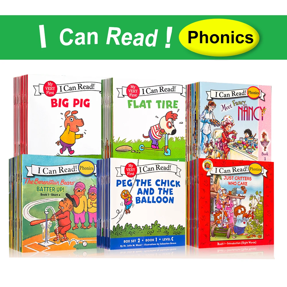 12 Books I Can Read Phonics Books My Very First Berenstain Bears Kids English Picture Story Pocket Book for Children Montessori
12 Books I Can Read Phonics Books My Very First Berenstain Bears Kids English Picture Story Pocket Book for Children Montessori