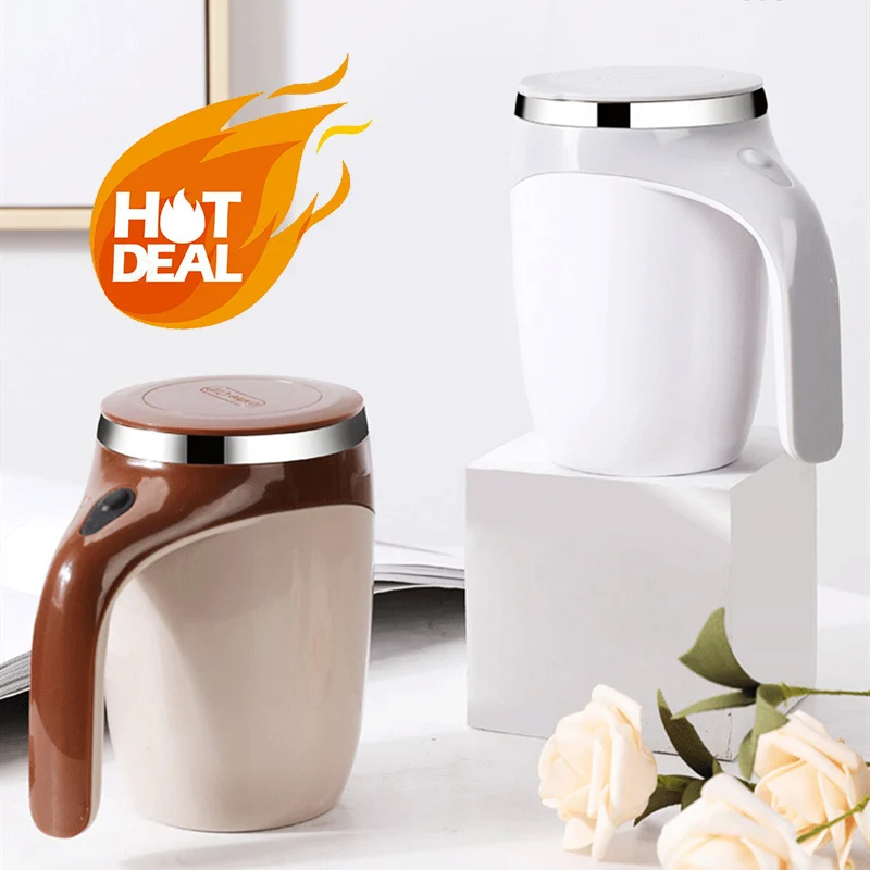 Lazy Coffee Stirring Cup Auto Cup Magnetic Rotating Electric Milk Cup Mark Cup 304 Stainless Steel Self Stirring Mixing Cup USB
Lazy Coffee Stirring Cup Auto Cup Magnetic Rotating Electric Milk Cup Mark Cup 304 Stainless Steel Self Stirring Mixing Cup USB