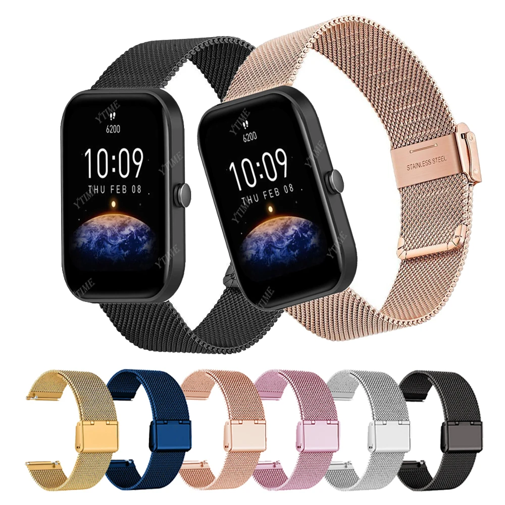 20mm Band Metal Strap For Huami Amazfit Bip 3 / U / U Pro / S lite Watchband Amazfit GTS 3 2 2E Wristband GTS2 mini Bracelet
20mm Band Metal Strap For Huami Amazfit Bip 3 / U / U Pro / S lite Watchband Amazfit GTS 3 2 2E Wristband GTS2 mini Bracelet