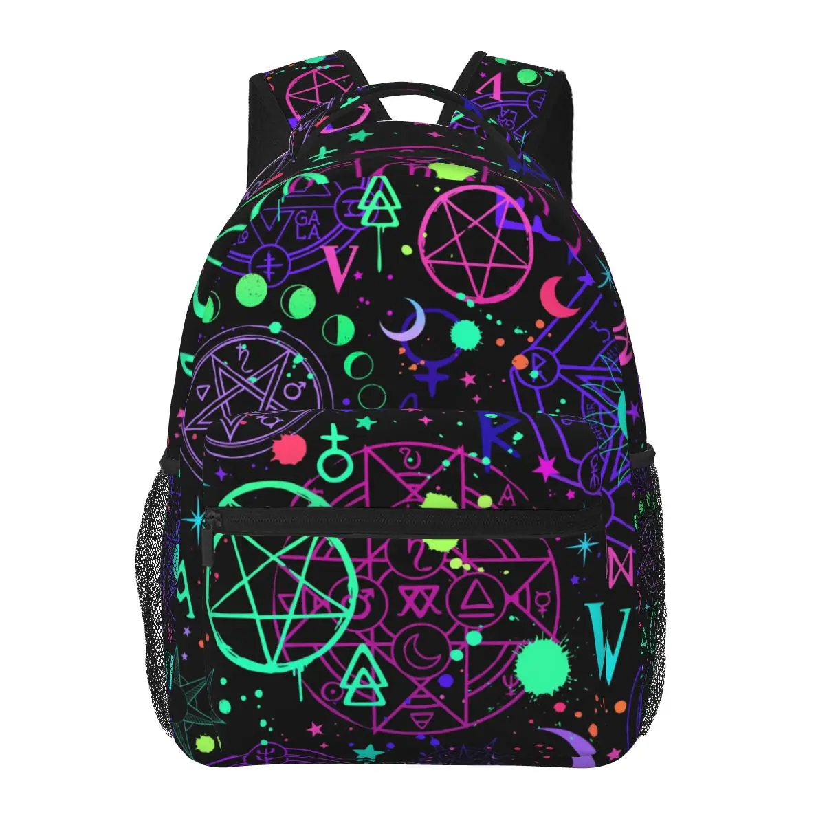 Женский и мужской рюкзак с волшебными альхимикатами и космическими знаками, дорожная женская сумка, мужской рюкзак для ноутбука, сумка для книг
Женский и мужской рюкзак с волшебными альхимикатами и космическими знаками, дорожная женская сумка, мужской рюкзак для ноутбука, сумка для книг