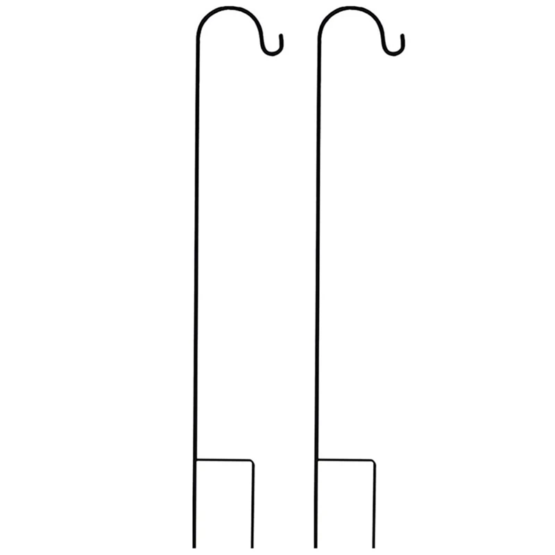 2 Pcs Shepherd Hooks Rust Resistant Garden Stake Metal Plant Stand Hanger Bird Feeder Pole, 120X10x1cm & 80.5X10x1cm
2 Pcs Shepherd Hooks Rust Resistant Garden Stake Metal Plant Stand Hanger Bird Feeder Pole, 120X10x1cm & 80.5X10x1cm