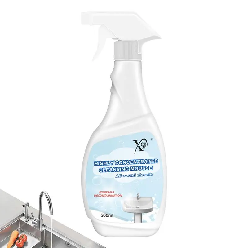 500ml Kitchen Stain Remover Grease Foam Cleaner Multipurpose Dirt Oil Cleaning Bubble Spray For Kitchen Grills Washing Tool
500ml Kitchen Stain Remover Grease Foam Cleaner Multipurpose Dirt Oil Cleaning Bubble Spray For Kitchen Grills Washing Tool