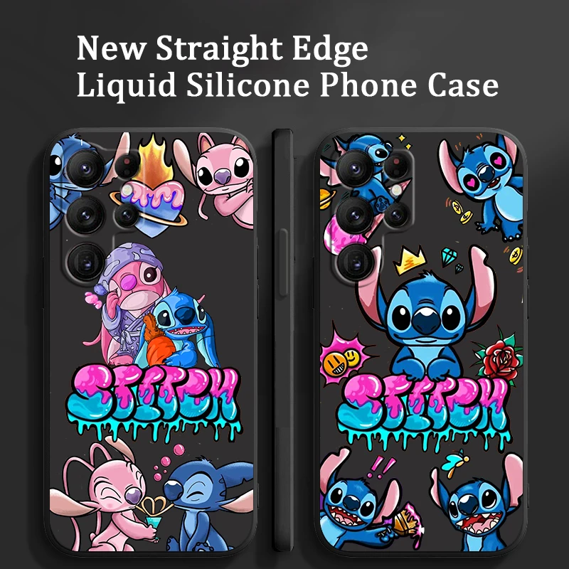 Lilo & Stitch Luxury Cartoon Phone Case For Samsung Galaxy S22 S21 S20 FE S10 Note 20 10 Plus Lite Ultra 5G Liquid Rope Cover
Lilo & Stitch Luxury Cartoon Phone Case For Samsung Galaxy S22 S21 S20 FE S10 Note 20 10 Plus Lite Ultra 5G Liquid Rope Cover