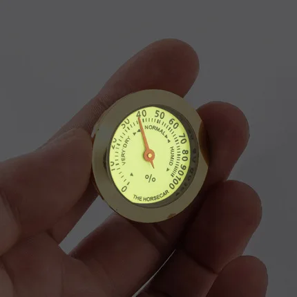 36mm small luminous hygrometer hygrometer mechanical automatic induction cigar box
36mm small luminous hygrometer hygrometer mechanical automatic induction cigar box