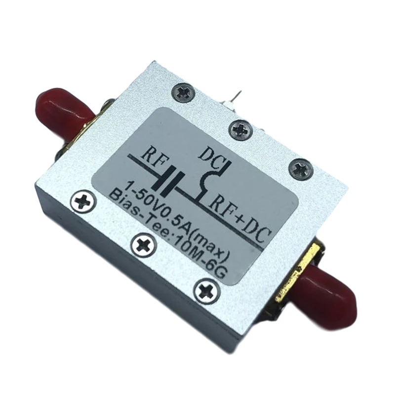 Bias Tee RF Amplifier Radio Module Coaxial Bias Low Noise 10Mhz-6Ghz Low Insertion Loss RF DC Blocker
Bias Tee RF Amplifier Radio Module Coaxial Bias Low Noise 10Mhz-6Ghz Low Insertion Loss RF DC Blocker