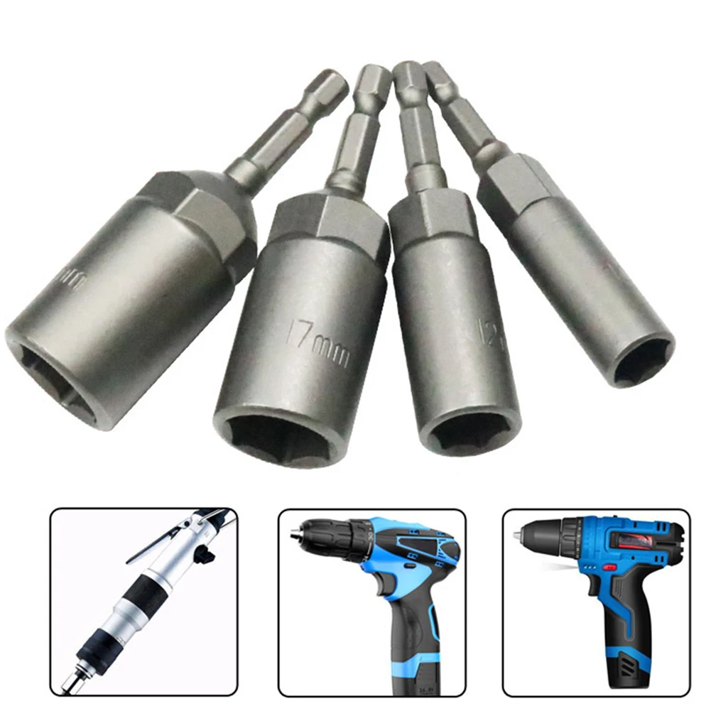 Socket Adapter Hex Sockets Hex Shank Impact Nut Driver Set Set 5.5/6/7/8/9/10/11/12/13/14MM Chrome Vanadium Steel
Socket Adapter Hex Sockets Hex Shank Impact Nut Driver Set Set 5.5/6/7/8/9/10/11/12/13/14MM Chrome Vanadium Steel