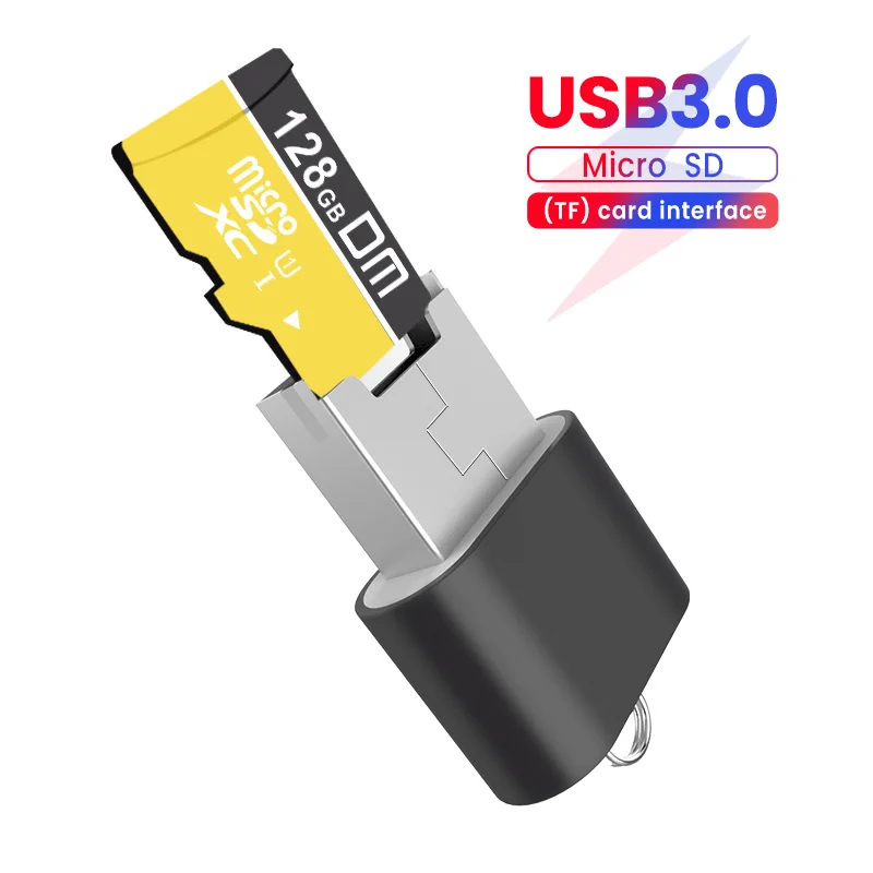DM CR015 Micro SD кард-ридер со слотом для tf-карты стать USB флэш-накопитель компьютера или